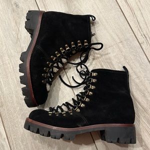 Jeffrey Campbell Lace Up Booties
